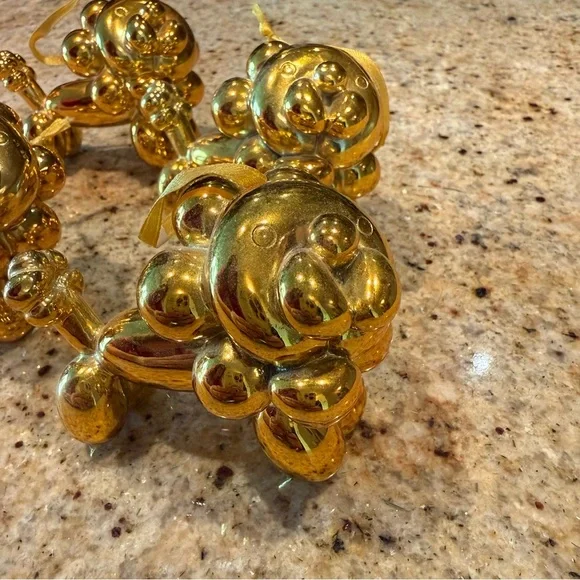 Bubble Lion gold ornament / figurine - Picture 2 of 5
